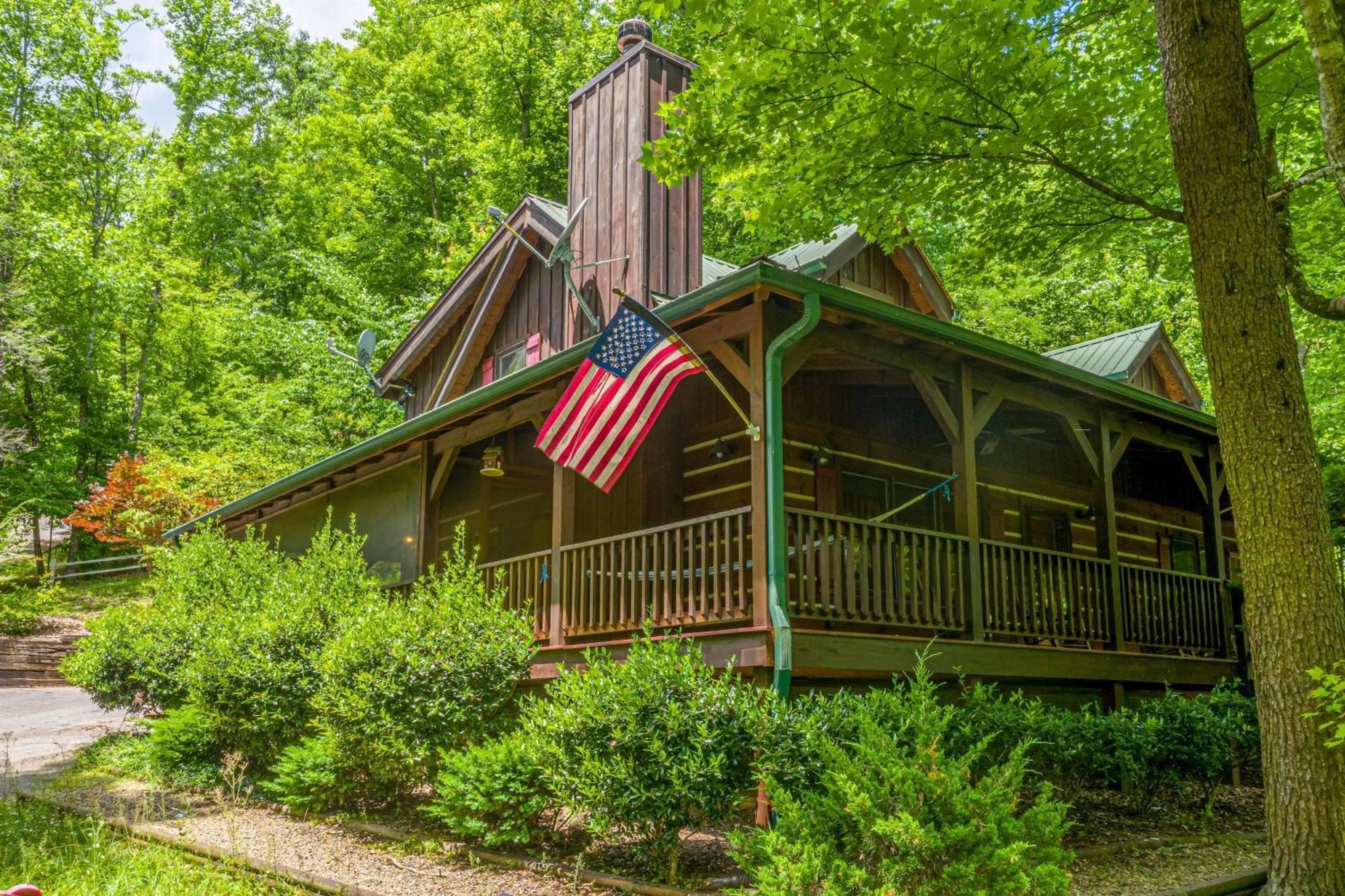 Pigeonforge Cabin Game Roomdog Friendlyhot Tub พิเจนฟอร์จ ภายนอก รูปภาพ
